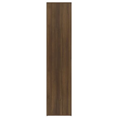 vidaXL Pantofar, stejar maro, 80x39x178 cm, lemn prelucrat