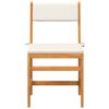 vidaXL Set mobilier de balcon cu perne, 3 piese, lemn masiv acacia