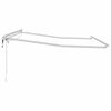vidaXL Cadru de copertină Alb 3 x 2,5 m Aluminiu