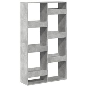 vidaXL Bibliotecă, gri beton, 100x33x175 cm, lemn prelucrat