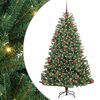 vidaXL Brad de Crăciun artificial cu ramuri articulare Verde 180 cm