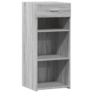 vidaXL Dulap, sonoma gri, 40x42,5x93 cm, lemn prelucrat