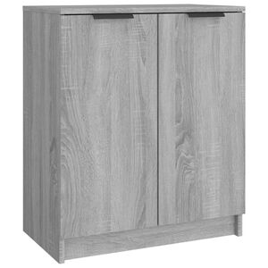 vidaXL Pantofar, gri sonoma, 59x35x70 cm, lemn prelucrat