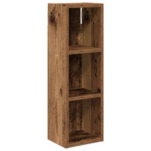 vidaXL Dulap de perete pentru baie Lemn vechi 20 x 16 x 62,5 cm