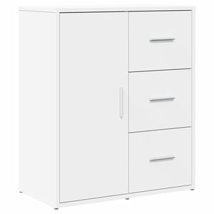 vidaXL Dulap, alb, 60x31x70 cm, lemn prelucrat