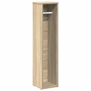 vidaXL Dulap de baie cu suport pentru role, stejar Sonoma, 20,5x20x90 cm