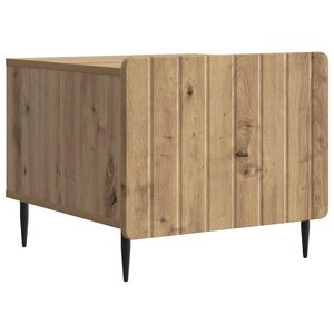 vidaXL Masă de cafea Stejar Artizanal 49 x 50 x 42 cm Lemn prelucrat