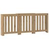 vidaXL Mască pentru calorifer stejar artizanal 205x21,5x83,5 cm lemn