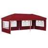 vidaXL Cort de Petrecere Pop-up 575 x 289 x 245 cm Burgundy