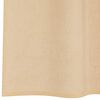 vidaXL Perdele Voile cu Bucle 2 buc Nisip 140x245 cm