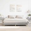 vidaXL Cadru de pat fără saltea Gri Sonoma 160x200cm lemn prelucrat