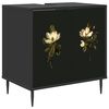 vidaXL Dulap de Baie BREMEN Stejar Negru 60 x 40 x 61 cm