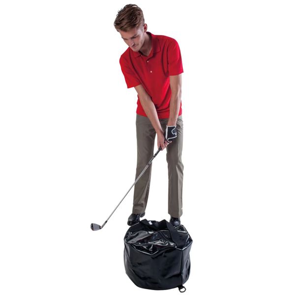 Pure2Improve Sac de impact pentru golf, negru, 23x8x25 cm P2I641700