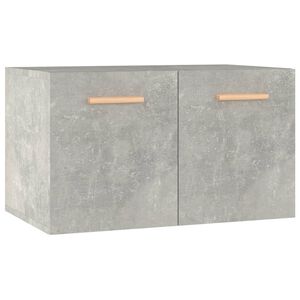 vidaXL Dulap de perete, gri beton, 60x36,5x35 cm, lemn prelucrat