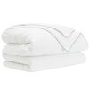 vidaXL Duvet complet pe tot parcursul anului Alb 200 x 200 cm