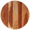 vidaXL Blat de masă rotund, 60 cm, 15-16 mm, lemn masiv de acacia