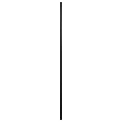 vidaXL Oglindă de perete rotundă, negru, Ø 50 cm