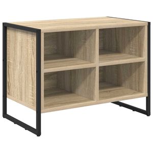 vidaXL Dulap pentru pantofi 60 x 35 x 44 cm Lemn prelucrat Sonoma