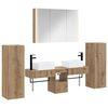 vidaXL Set de mobilier pentru baie 6 buc. Stejar Artizanal