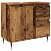 vidaXL Dulap de baie, lemn vechi, 65x33x60 cm, lemn prelucrat