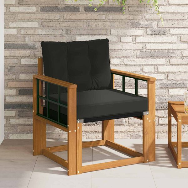 vidaXL 2 Bucată Set de canapele de exterior