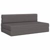 vidaXL Saltea pentru fotoliu pliabil Gri deschis 152 x 86,5 x 60 cm