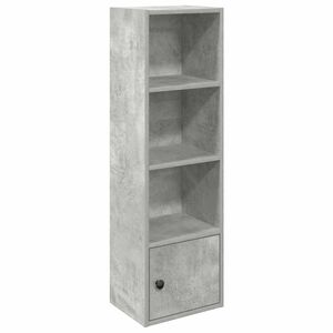vidaXL Bibliotecă, gri beton, 31x24x102 cm, lemn prelucrat