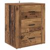 vidaXL Dulap de noapte Lemn vechi 35 x 50 x 60 cm Lemn prelucrat