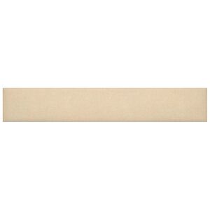 vidaXL Tăblie de Pat pentru Perete 12 buc. 90 x 15 cm Crem țesătură