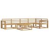 vidaXL Set de canapele de exterior 6 pcs Alb 79 x 79 x 37 cm