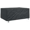 vidaXL Husă pentru mobilă Simplu Negru 210 x 130 x 70 cm 420D