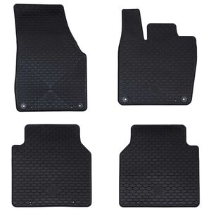 vidaXL Covor pentru mașină 4 pcs Negru potrivit pentru VW ID.7 2023-