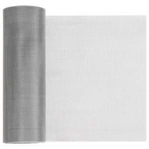 vidaXL Ecran din plasă 20 x 500 cm 30 Mesh Oțel Inoxidabil 201
