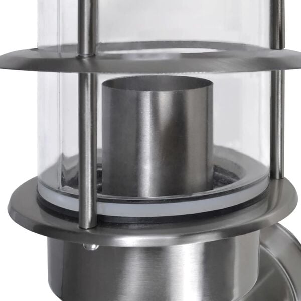 Lampă de perete din oțel inoxidabil cu senzor de mișcare