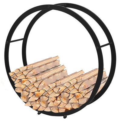 Rastel pentru lemne de foc rotund