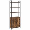 vidaXL Dulap pentru cărți 6 niveluri 60 x 24 x 161 cm Lemn prelucrat