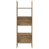 vidaXL Dulap pentru cărți Stejar Artizanal 60 x 35 x 180 cm