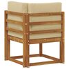 vidaXL Sofa Colțar pentru Exterior Lemn Solid de Acacia