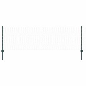 vidaXL Gard din s&acirc;rmă sudată 25 x 0,8 m (l x H) Oțel cu strat de PVC