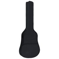 vidaXL Husă de chitară clasică 1/2, negru, 94x35 cm, material textil