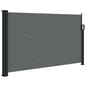 vidaXL Copertină laterală retractabilă antracit 120x500 cm