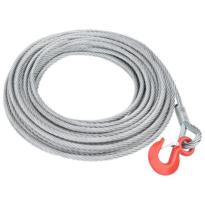 vidaXL Troliu de ridicare cu cablu de sârmă, 1600 kg