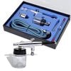 vidaXL Set aerograf cu vas de sticlă, duze 0,2 / 0,3 / 0,5 mm