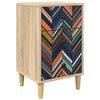 vidaXL Dulap de noapte OMMEN Stejar Sonoma 36 x 33 x 60 cm