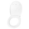 CORNAT Capac de toaletă &icirc;nchidere silențioasă PREMIUM 4, alb duroplast