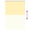 vidaXL Jaluzea cu role opace galben 90x150 cm Lățime material 85,7 cm