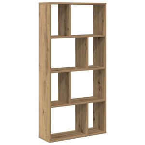 vidaXL Bibliotecă, stejar artizanal, 60x20x120,5 cm, lemn prelucrat