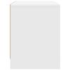 vidaXL Noptiere, 2 buc., alb, 45x34x44,5 cm, PAL