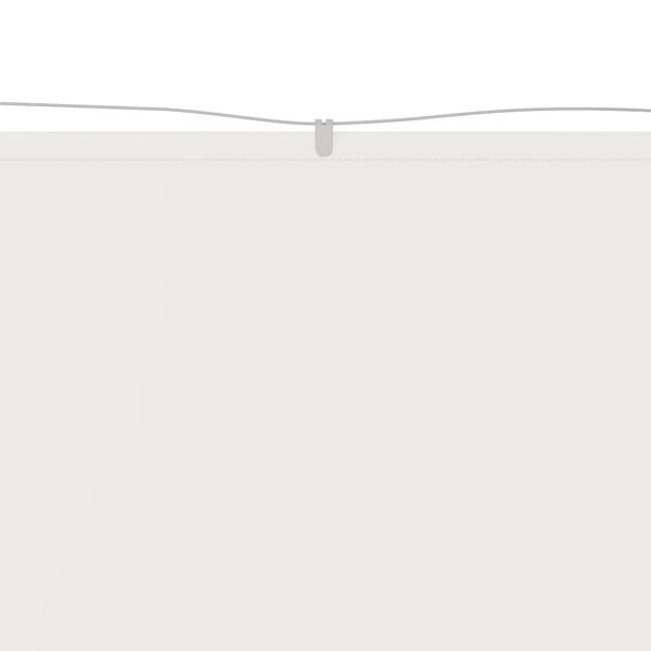 vidaXL Copertină verticală, alb, 60x800 cm, țesătură Oxford