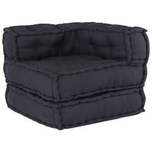 vidaXL Unitatea de sofa modulară Antracit 70x70x54 Material